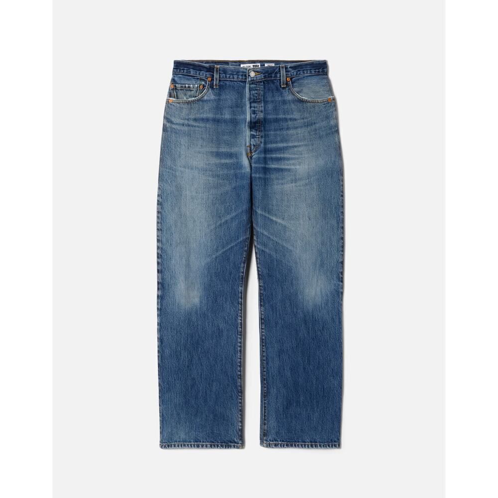 Re/done 90S HIGH RISE LOOSE, BLUE HAZE  Size 25